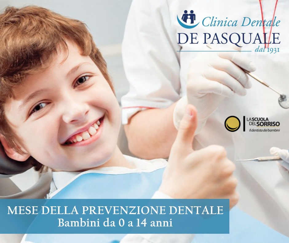 Marzo, mese della prevenzione dentale per i bambini