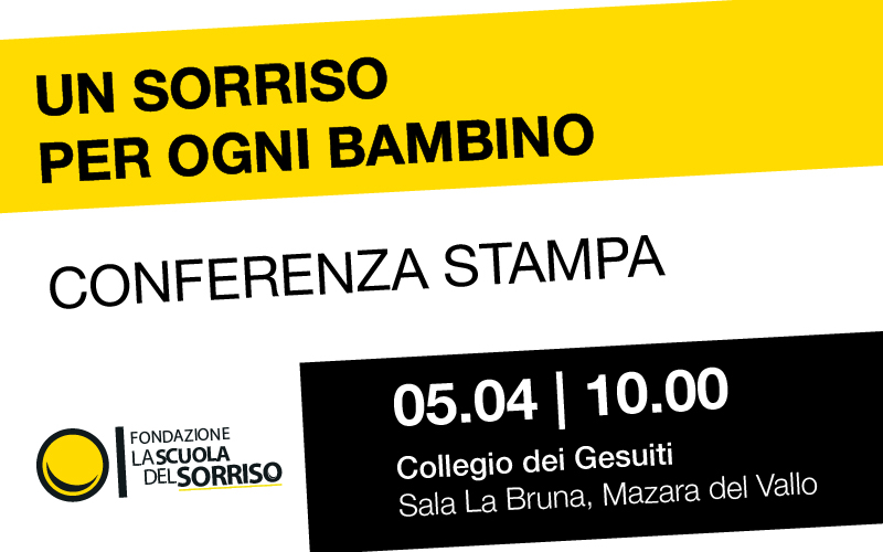 Conferenza stampa di presentazione dell’evento “Un sorriso per ogni bambino”