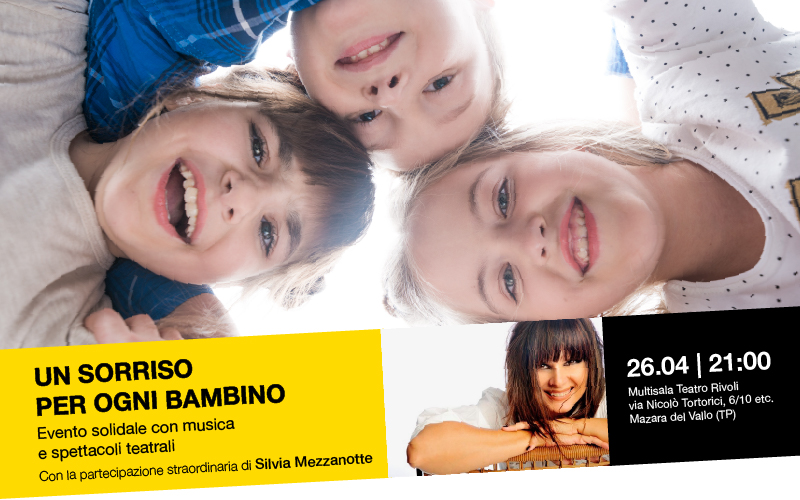 Evento “Un sorriso per ogni bambino” – 26 Aprile a Mazara del Vallo